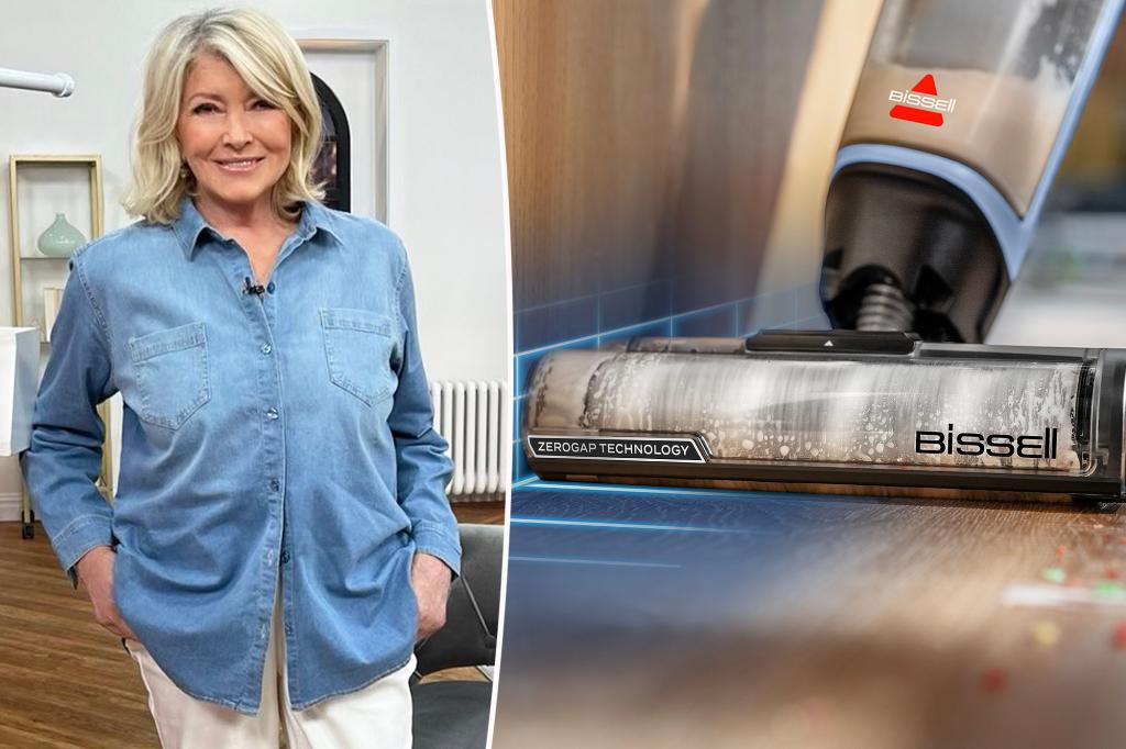 Bissell launched a new version of Martha Stewart’s beloved vacuum