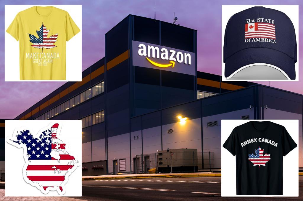Canadians demand Amazon stop selling 51st state merchandise