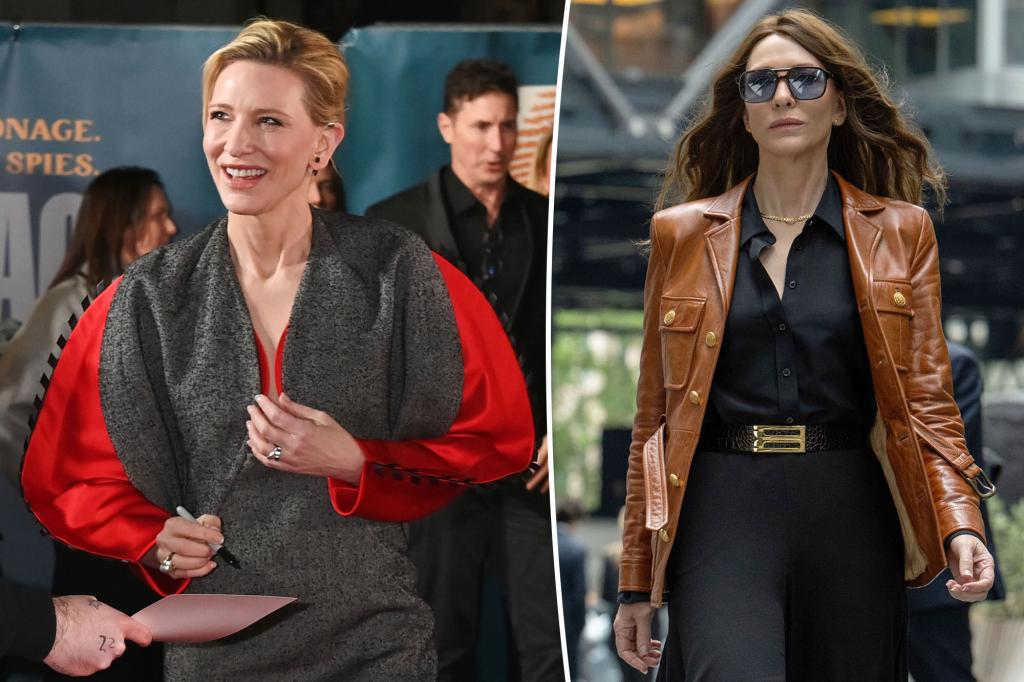 Cate Blanchett says she is ‘serious about giving up acting’