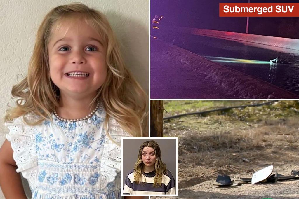 Drunk-driving mom crashed into canal, left to take bath as daughter, 4, drowned: DA