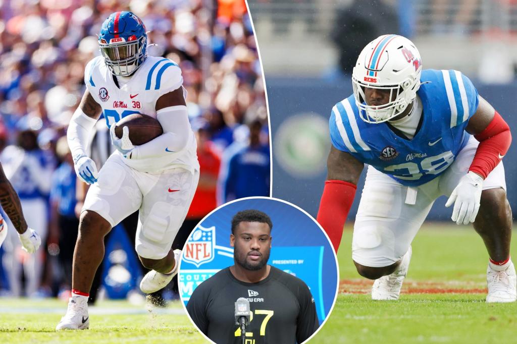 Meet Ole Miss two-way star J.J. Pegues, perhaps the 2025 NFL Draft’s most unique prospect