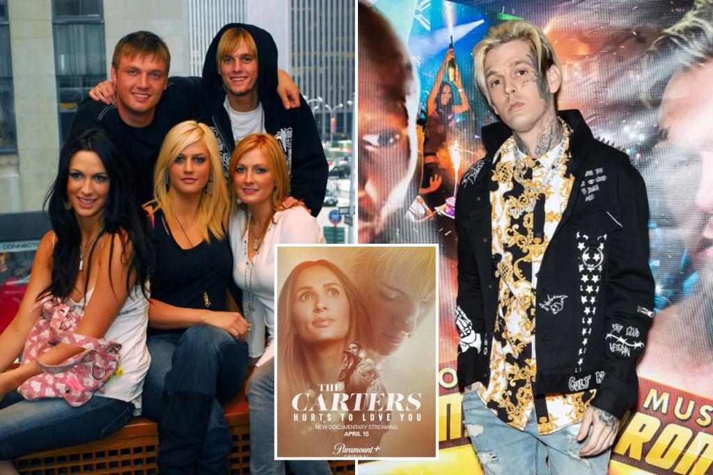 Aaron Carter became ‘more violent’ after family got restraining order: documentary
