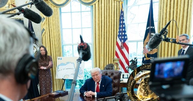 Inside Trump's Oval Office: Tariffs Paused, Whitmer Hides on Breitbart's Day in Press Pool