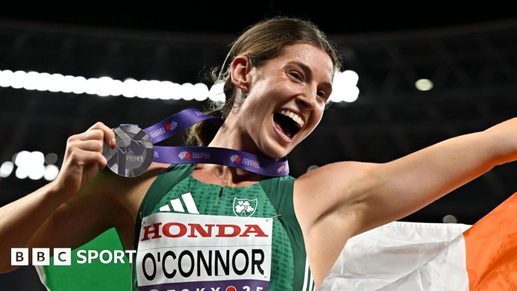 World Athletics Championships: Historic heptathlon silver ‘hasn’t sunk in’ for Ireland’s Kate O’Connor