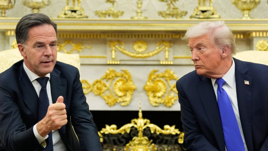 Trump levies new sanctions on Russian oil giants in push to end Ukraine war : NPR