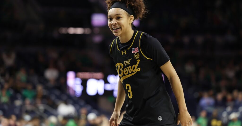 Hannah Hidalgo sets NCAA steals, Notre Dame scoring records