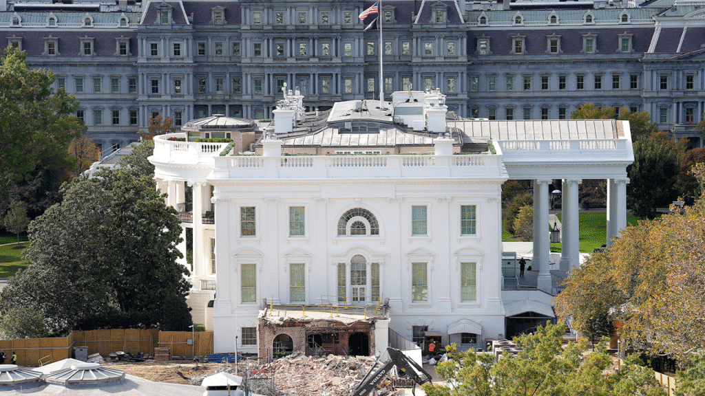 White House defends East Wing demolition for Trump’s $400M ballroom