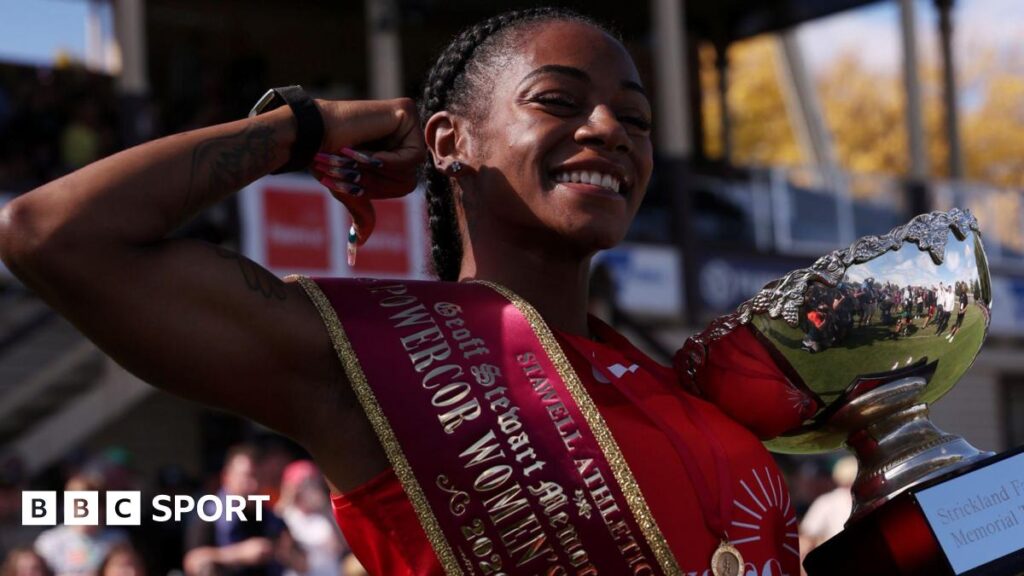 Sha’Carri Richardson storms to iconic Stawell Gift title from back of field